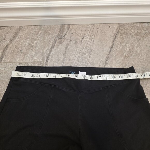 Patagonia Women's Black Joggers Size Large Pockets pull on - Picture 9 of 11